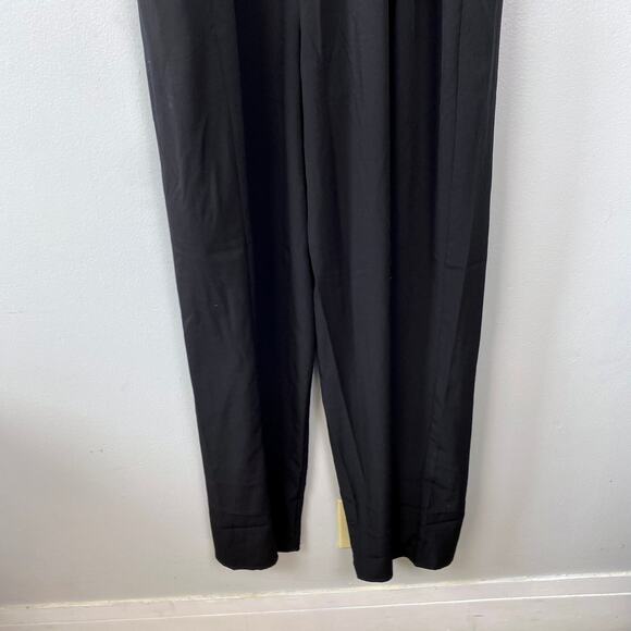 BOG Collective Velvet Bustier Jumpsuit Whimsygoth Wide Leg Floral Gothic Size XL - Picture 10 of 14